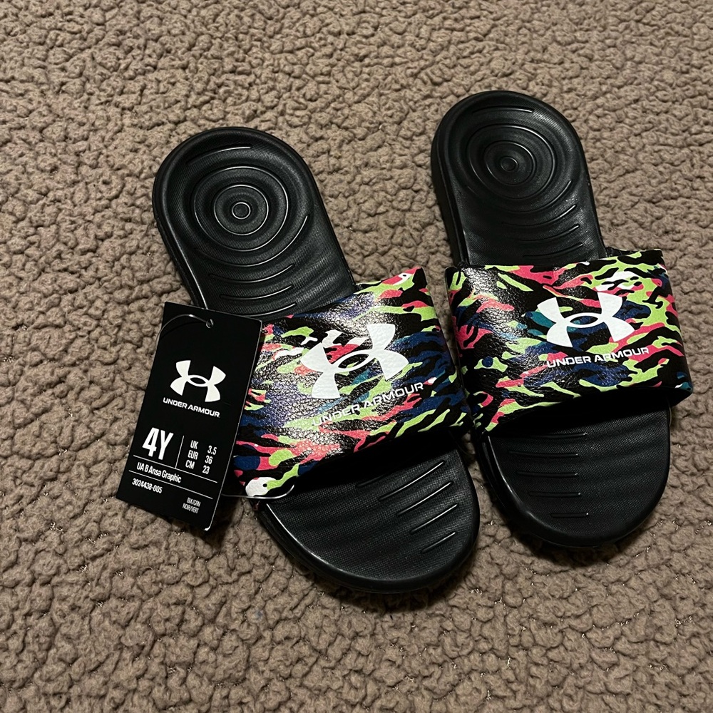 Under Armour Boys Ignite Slides
